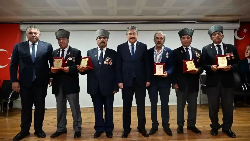 Kıbrıs Gazilerine Duygu Yüklü Teşekkür: Plaketler Minnetin Sembolü Oldu