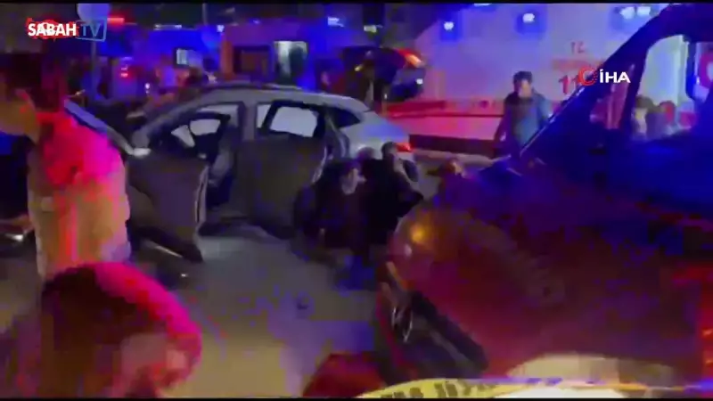 Kırmızı Işık İhlali Korkunç Kaza ile Sonuçlandı: 2'si Ağır 8 Yaralı!