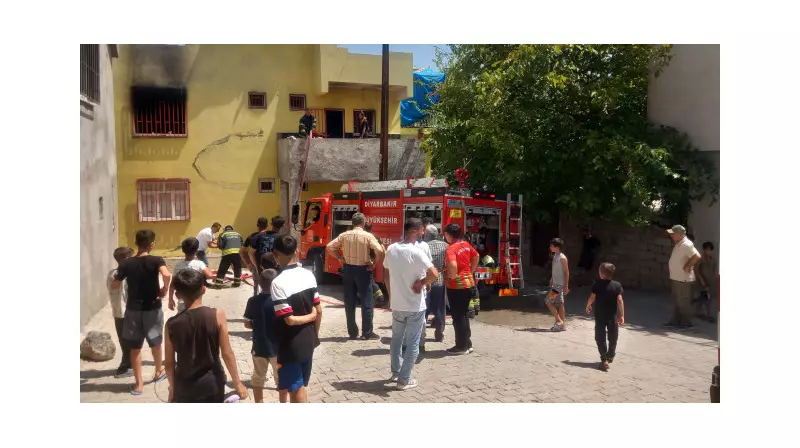 Klima Patlaması Sonucu Çıkan Yangında 1 Çocuk ve 2 Yetişkin Dumandan Etkilendi!