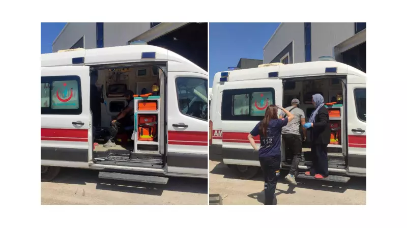 Kocaeli'de Fabrikada Çıkan Yangın: 5 İşçi Dumandan Etkilendi!