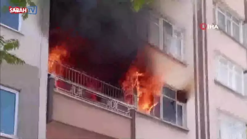 Konya'da Apartman Yangını: 5 Kişi Dumandan Etkilendi - İşte Detaylar!