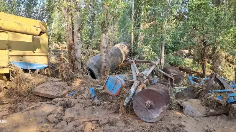 Konya'da Sel Felaketi: Araçlar ve Tarım Arazileri Sular Altında Kaldı!