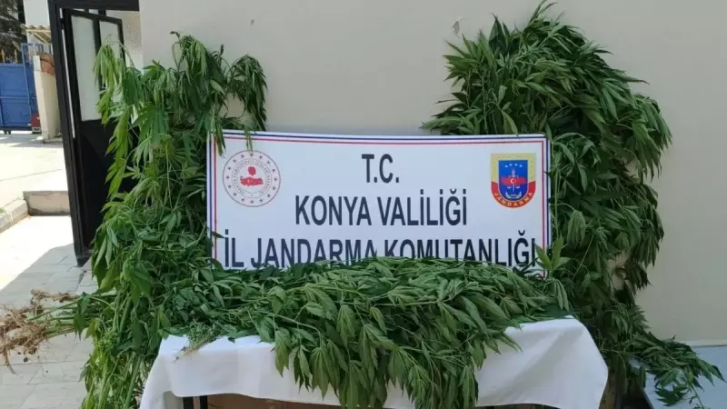 Konya'da Uyuşturucu Tacirlerine Büyük Darbe: 7 Şüpheli Gözaltında!
