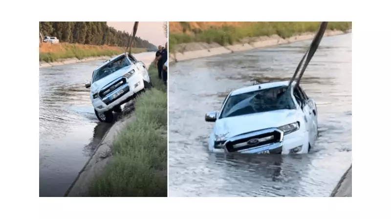 Korkunç Kaza: Pikap Sulama Kanalına Uçtu, Bir Kişi Hayatını Kaybetti!