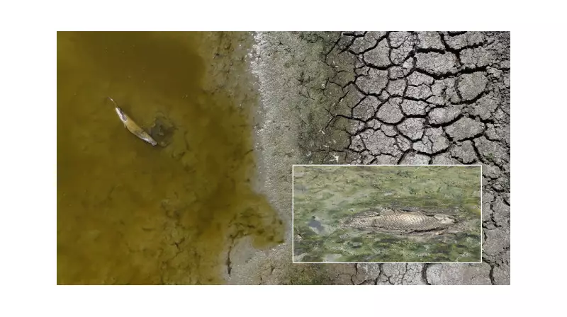 Kuraklık Felaketi: Göl Kurudu, Binlerce Balık Hayatını Kaybetti!