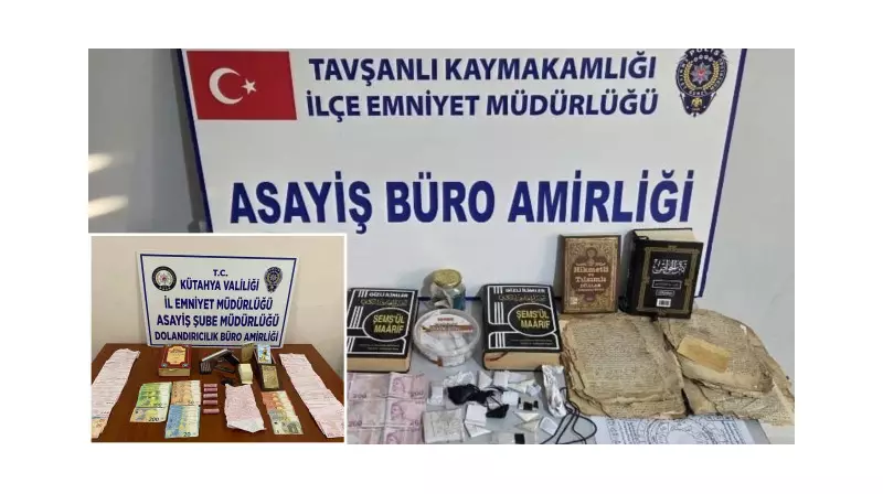 Kütahya'da Duyguları Sömürerek Dolandıranlara Büyük Darbe: 5 Kişi Tutuklandı!