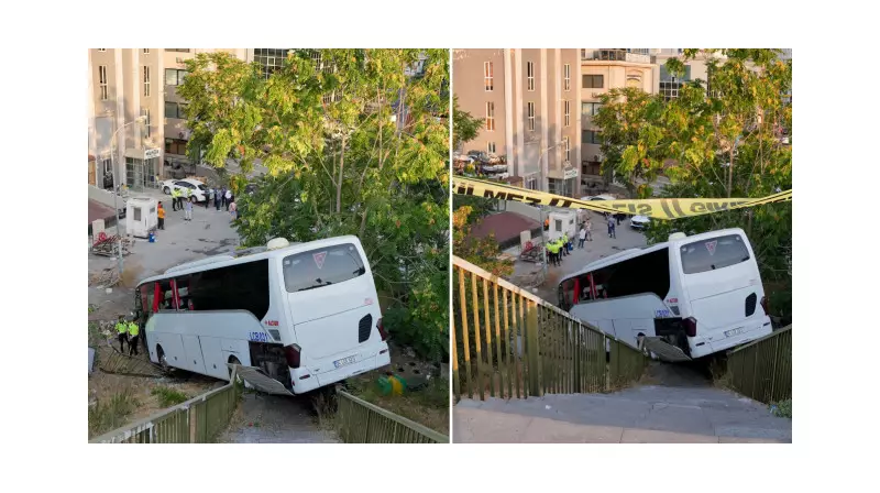 Maltepe'deki Korkunç Kaza: Otobüs Köprüden Uçtu, 8 Yaralı!