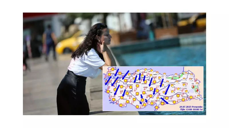 Meteoroloji Alarm Verdi: 45 Derece Sıcaklık Kapıda! Yazın En Zorlu Günleri Başlıyor