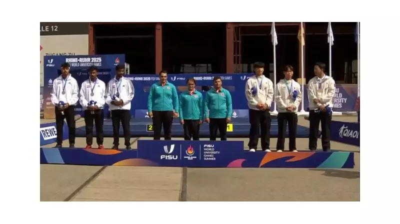 Milli Takımımız Almanya'da Altın Madalya ile Gururlandırdı! Makaralı Yay Erkekler Şampiyon Oldu