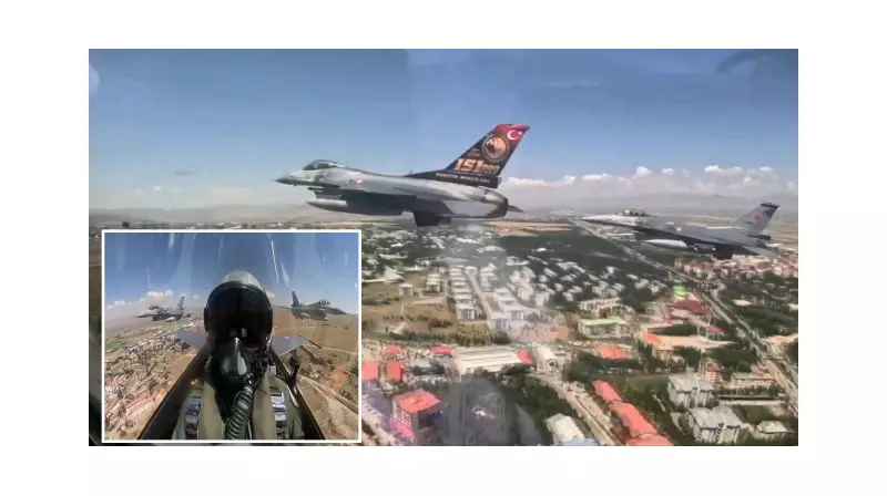 MSB'den Nefes Kesen Paylaşım: Erzurum Semalarında F-16'ların İhtişamı!