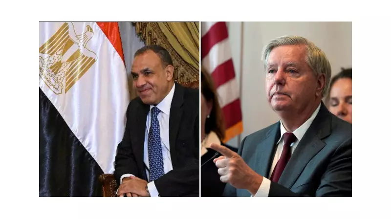 Mısır Dışişleri Bakanı ile ABD'li Senatör Graham, Gazze'de Kalıcı Ateşkes İçin Görüştü: Detaylar