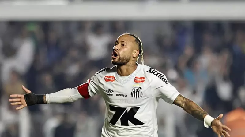 Neymar, Sakatlıktan Dönüşte Golüyle Santos'a Zaferi Getirdi!