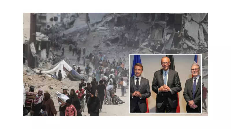 İngiltere, Fransa ve Almanya'dan İsrail'e Sert Çağrı: Gazze'deki Abluka Derhal Kaldırılsın!