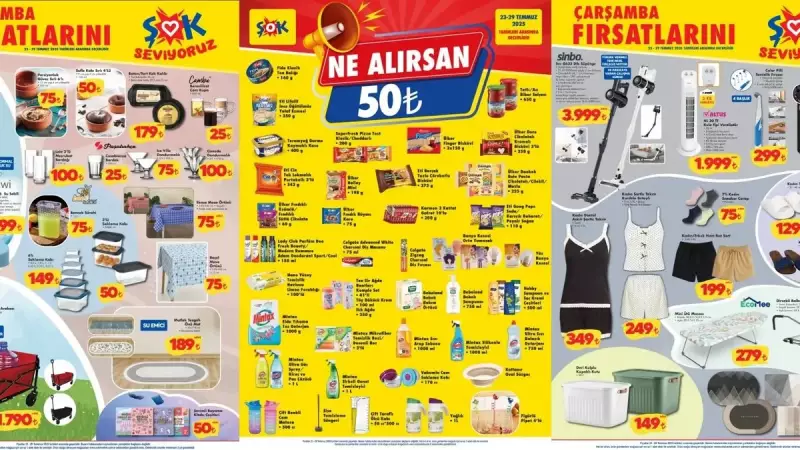 Şok Fırsat! Kule Tipi Vantilatör ve Dikey Süpürge Gibi Aktüel Ürünler 29 Temmuz'a Kadar Geçerli