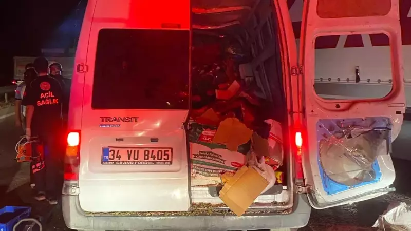 Otobanda Korkunç Anlar: TIR Emniyet Şeridinden Aniden Yola Fırladı!