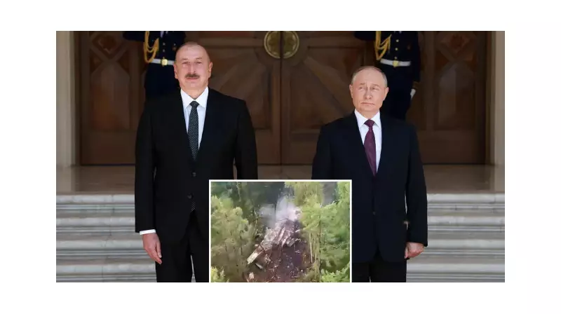 Rusya'daki Feci Uçak Kazası Sonrası Aliyev'den Putin'e Duygu Yüklü Taziye Mesajı