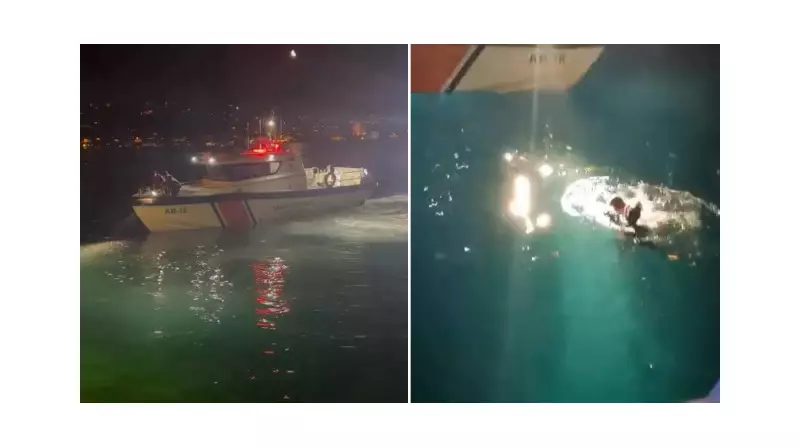 Sarıyer'de Korkunç Kaza: İskele Yerine Boşluğa Basan Genç Denize Düştü!