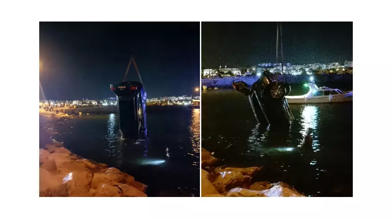 Silivri'de Şok Eden Kaza: Araç Denize Uçtu, Sürücü Son Anda Kurtuldu!