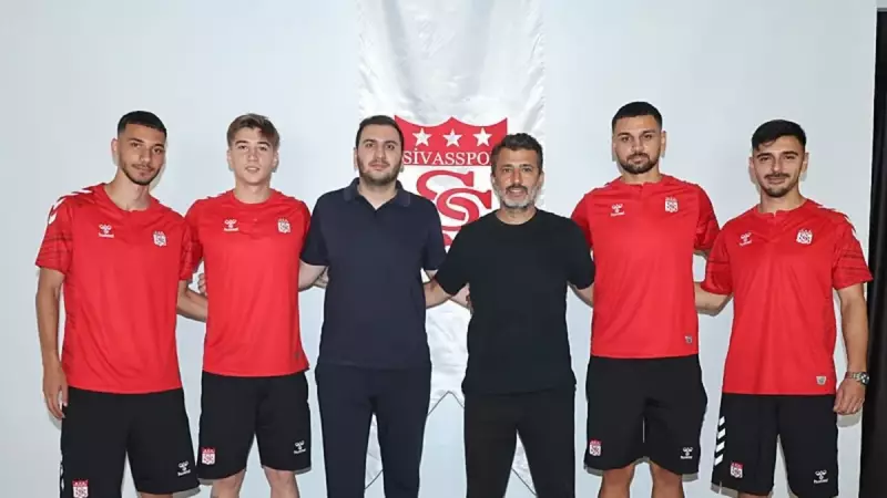 Sivasspor Transferde Bombaları Patlattı: 4 Yıldız Birden Kadroda!