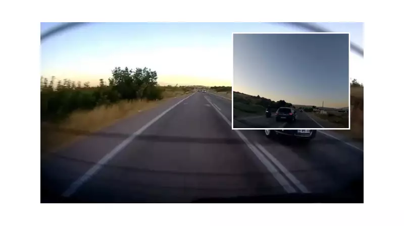 Son Anda Kurtulan Motosikletli: Hatalı Sollama Ölümle Burun Buruna Getirdi!