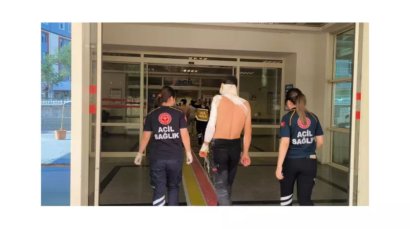 Sondaj Makinesinde Feci Kaza: Alevler İçinde Kalan İşçiler Yaralandı!