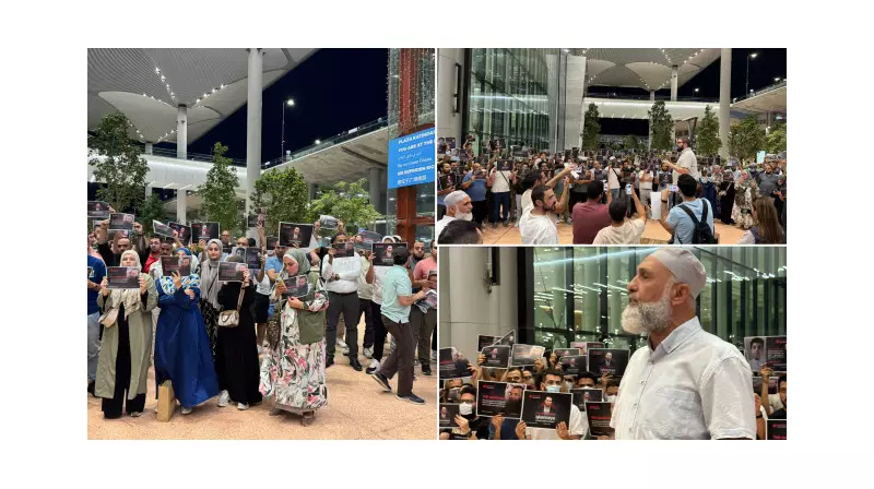 İstanbul Havalimanı'nda 'Abdullah Yıldız' İçin Eylem: 'Serbest Bırakın' Çağrısı