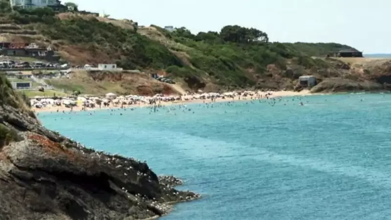 İstanbul'da Kavurucu Sıcaklar! Serinlemek İçin Sahiller Doldu Taştı