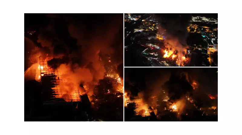 İstanbul'da Sünger Fabrikasında Korkutan Yangın: Patlamalar Etrafı Sarsıyor!