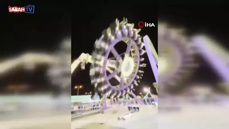 Suudi Arabistan'da Lunapark Faciası: 23 Yaralı! Oyuncağın Aniden Yere Çakılması Şok Etti