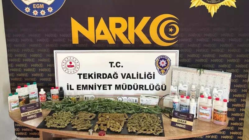 Tekirdağ'da Uyuşturucu Çetelerine Büyük Darbe: Sokaklar Temizleniyor!