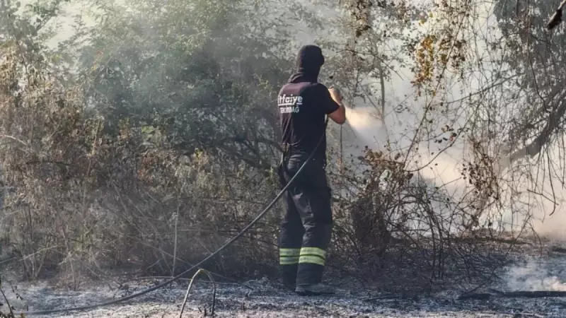 Tekirdağ'da Çıkan Anız Yangını Sonunda Kontrol Altına Alındı: İşte Detaylar!