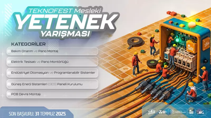 TEKNOFEST 2025 İstanbul: Mesleki Yetenek Yarışması ile Geleceğin Ustaları Yetişiyor!