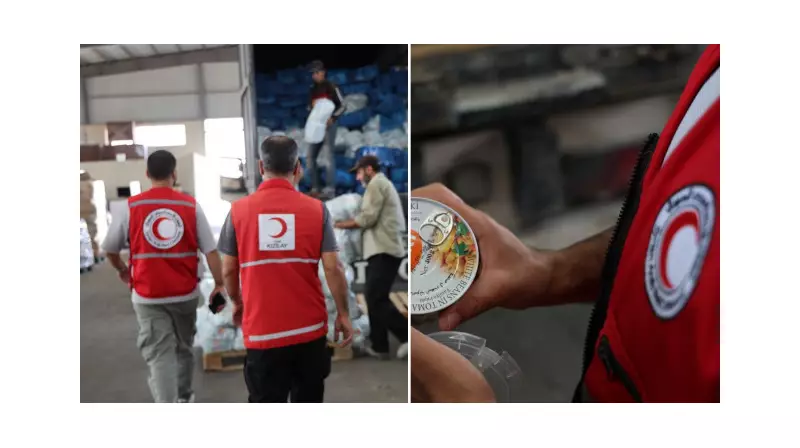 Türk Kızılay'ın Suriye'nin Süveyda İline İnsani Yardım Seferberliği: 2 TIR Dolusu Umut