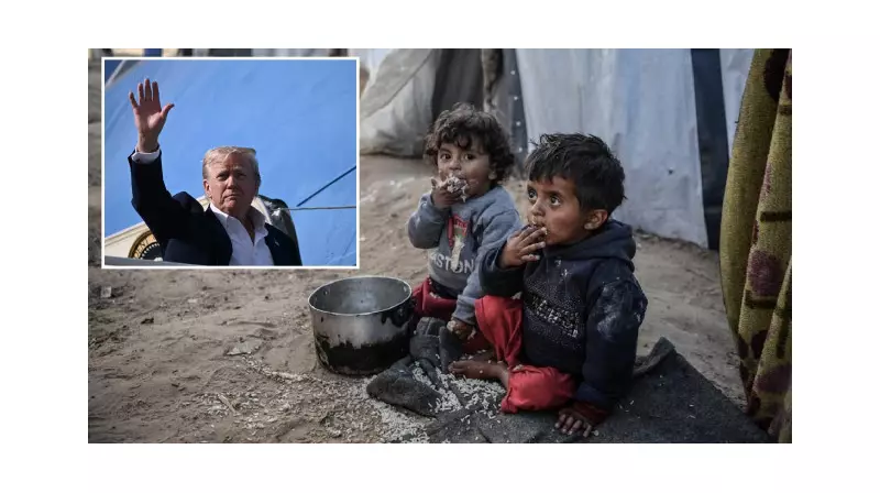 Trump'tan Çarpıcı Açıklama: Gazze'deki Çocuklar Açlıktan Kırılıyor!