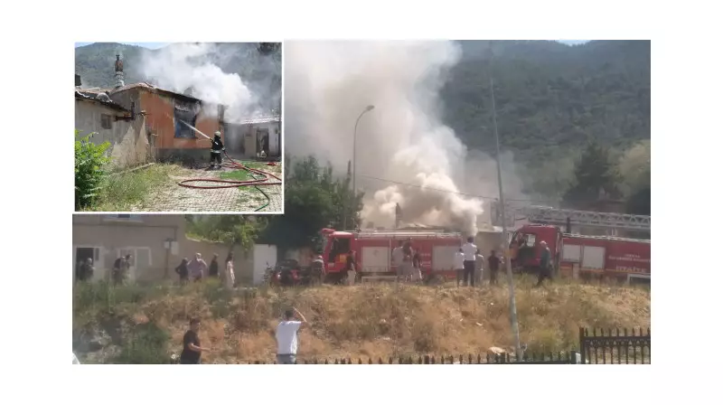 Tüyler Ürperten Yangın: Evinde Mahsur Kalan Engelli Vatandaş Hayatını Kaybetti