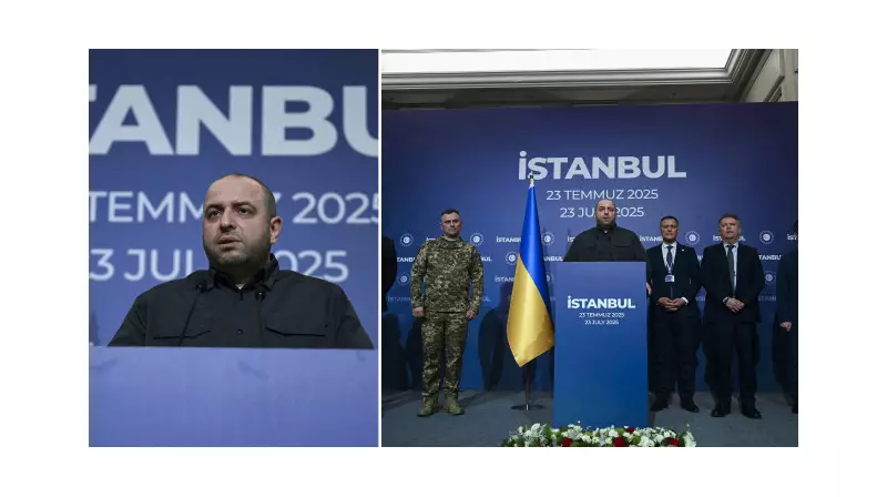 Ukrayna Heyeti Başkanı Umerov'dan Türkiye'ye Teşekkür: 'Kolaylaştırıcı Rolünüz Çok Değerli'