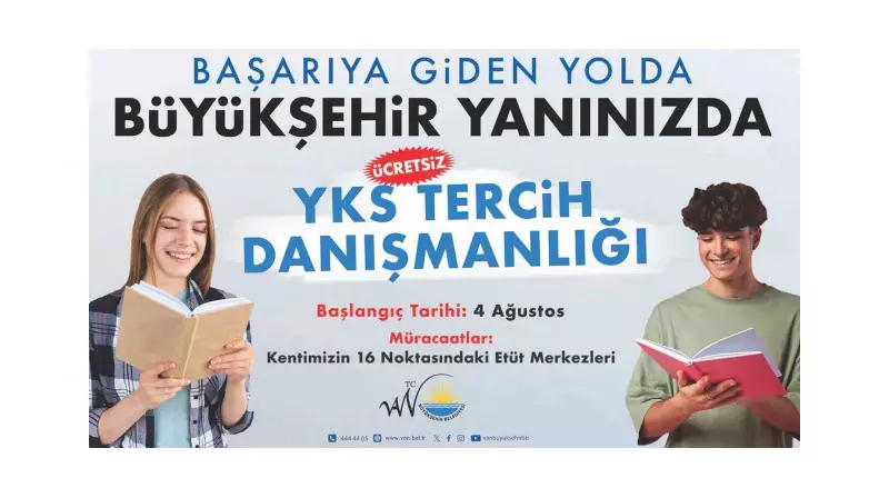 Van Büyükşehir Belediyesi, Üniversite Adaylarına Tercih Döneminde Can Simidi Oluyor!