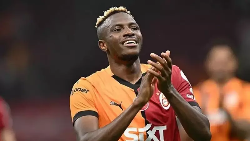 Victor Osimhen Galatasaray'da! Süper Lig'e bomba transfer