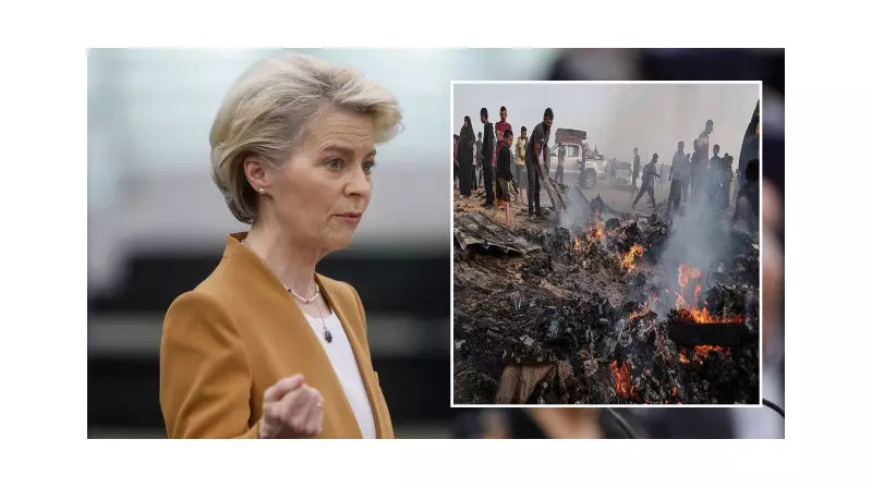Von der Leyen'den Çarpıcı Açıklama: Gazze'deki Görüntüler İnsanlık Dışı!