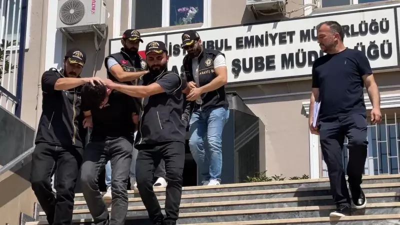 İşyerine Haraç Kesmeye Kalkan Tetikçiler Kıskıvrak Yakalandı!