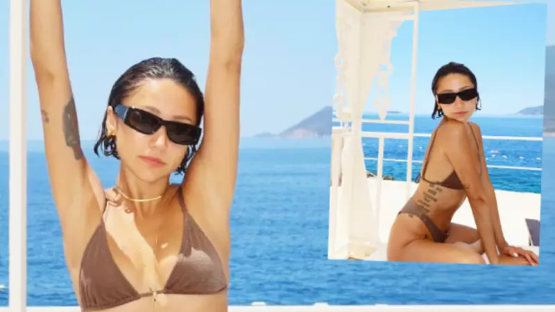 Zeynep Bastık'tan Mavi Yolculukta Renkli Anlar: İşte O Neşe Dolu Kareler!