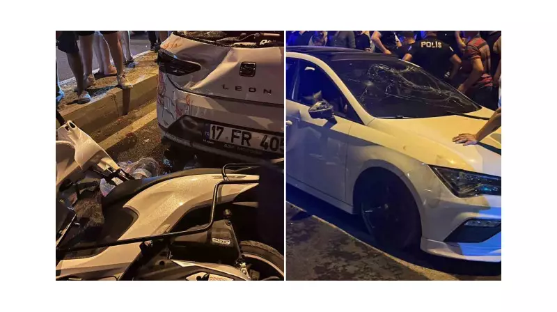 İzmir'de Acı Tablo: Motosiklet ile Otomobil Çarpıştı, Genç Hayatını Kaybetti!