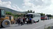 Afyonkarahisar'da Midibüs ile Kamyon Korkunç Kaza Yaptı: 7 Yaralı!