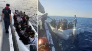 İzmir Açıklarında Dramatik Kurtarma: 33 Düzensiz Göçmen Denizden Çıkarıldı, 31 Kişi Yakalandı!