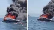 Kınalıada Açıklarında Lüks Teknede Çıkan Yangın: 12 Kişi Tehlike Atlattı!