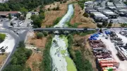 Lüleburgaz Deresi'nde Şok Eden Değişim: Suyun Rengi Nasıl Böyle Oldu?