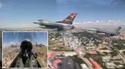 MSB'den Nefes Kesen Paylaşım: Erzurum Semalarında F-16'ların İhtişamı!