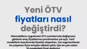ÖTV'deki Son Değişiklikler Cebinizi Nasıl Etkileyecek? İşte Yeni Fiyatlar!