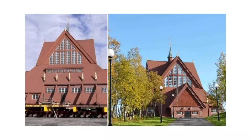 113 Yıllık Tarihi Kilise, 5 Kilometre Yolculukla Yeni Yerinde: 672 Tonluk Devasa Operasyonun Ardındaki İnanılmaz Mühendislik