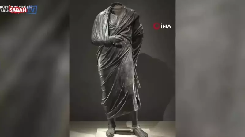 2000 Yıllık Marcus Heykeli, Cumhurbaşkanlığı Külliyesi'nde İlk Kez Sergileniyor!